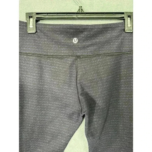 Lululemon Wunder Under Pant Leggings 8 Sweater Knit Black Swan Black Creamsicle - Picture 7 of 12